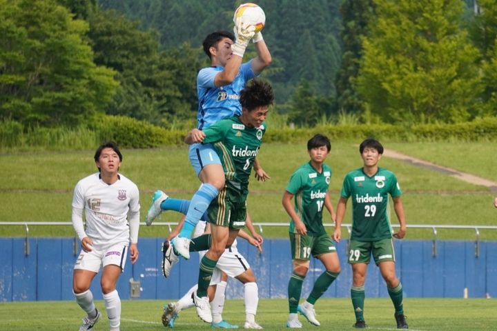 安心してください止めています！昨季は応援団、ピンチも笑顔のとにかく明るい富士大GK藤田弥が守護神の座をつかむまで