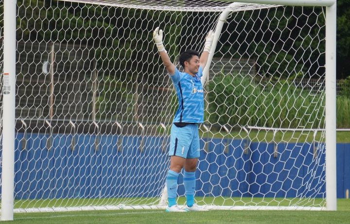 安心してください止めています！昨季は応援団、ピンチも笑顔のとにかく明るい富士大GK藤田弥が守護神の座をつかむまで