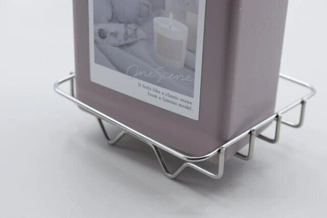 セリア ステンレスキッチン洗剤ボトルラック ボトル設置