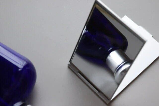 セリア アルミコンパクトミラー ミラーの映り具合