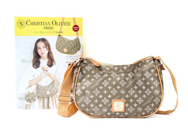 宝島社CHRISTIAN OLIVIER PARISのハーフムーンバッグ付録1