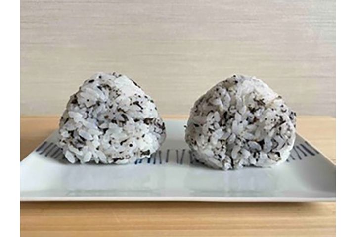 ▲おにぎりにしても、おいしいです！