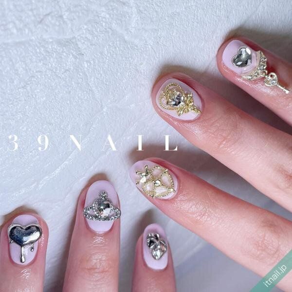 39NAILが投稿したネイルデザイン [photoid:I0124354] via Itnail Design (737069)