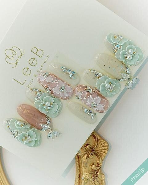LeeBが投稿したネイルデザイン [photoid:I0125422] via Itnail Design (737064)