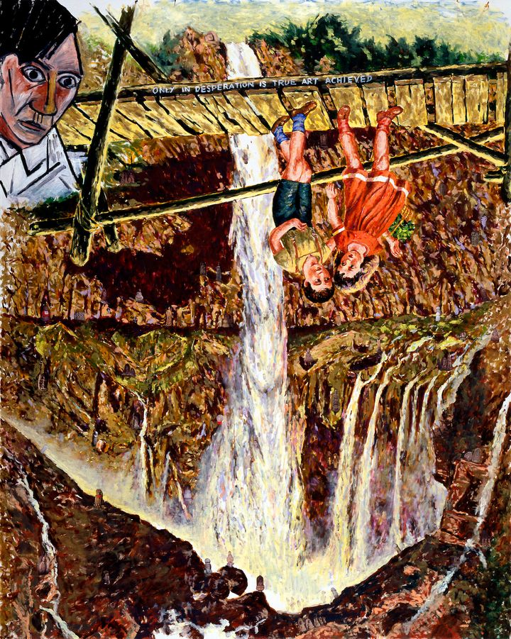 20年目のピカソ（2001年・東京都現代美術館蔵）