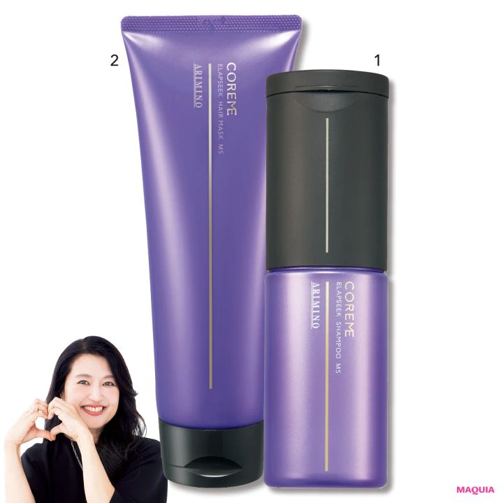 髪の密度を高めて芯のある美髪が叶う