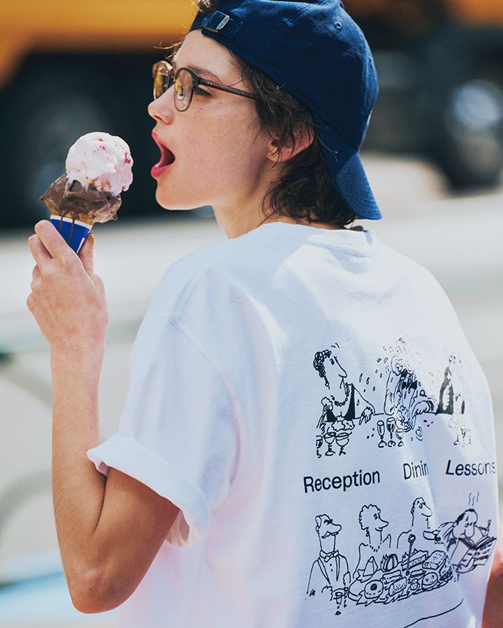 バックプリントTやアニマルTで個性を主張して！