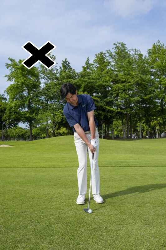 ダフリ・トップを簡単に直す方法！ポイントは足の使い方