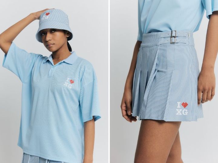X-girlが初ゴルフコラボウェアをリリース！ポロシャツ、スカートがかわいすぎる