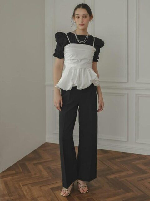 ビスチェのコーデ4