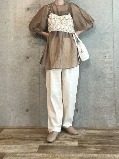 ビスチェのコーデ3