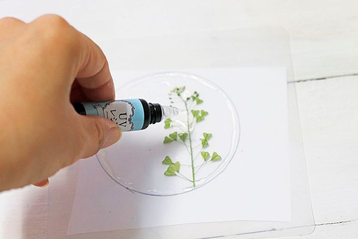 ボタニカルコースター作り