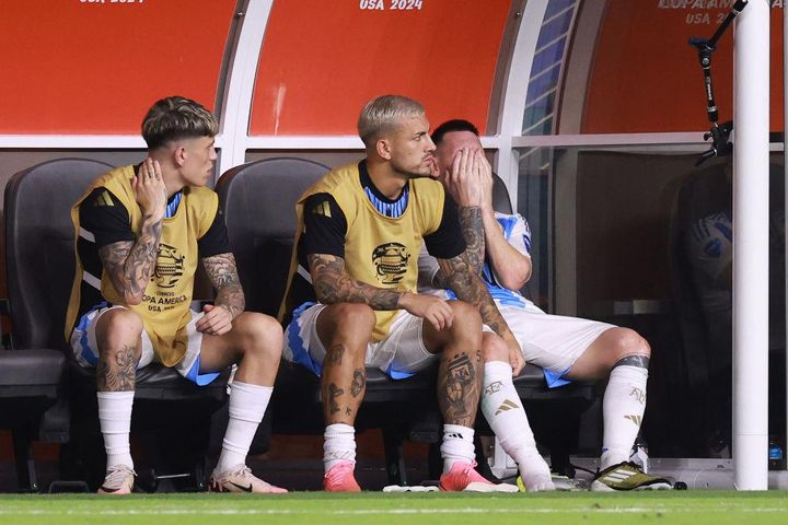 37歳メッシ、ベンチで大号泣…コパ・アメリカ決勝で無念の負傷交代