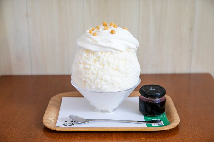 ふわふわなレアチーズケーキみたいなかき氷を♪「銀座のジンジャー 銀座本店」へ