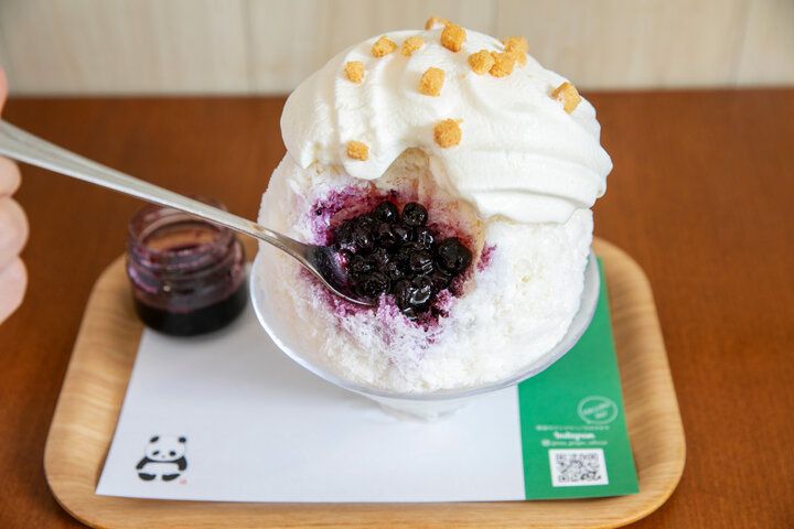 ふわふわなレアチーズケーキみたいなかき氷を♪「銀座のジンジャー 銀座本店」へ