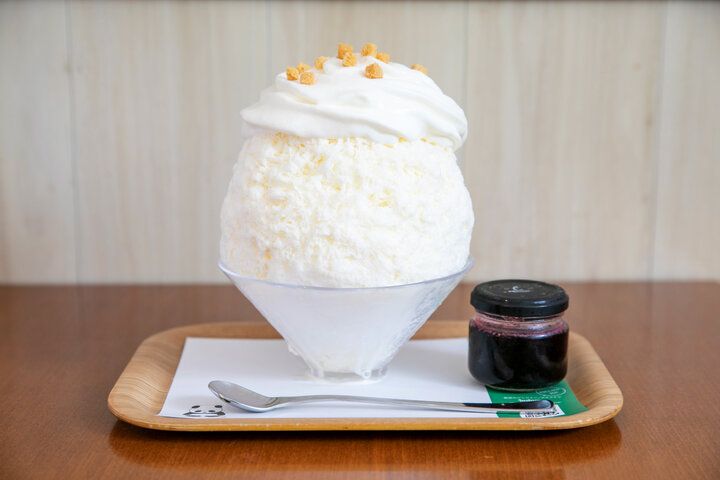 ふわふわなレアチーズケーキみたいなかき氷を♪「銀座のジンジャー 銀座本店」へ