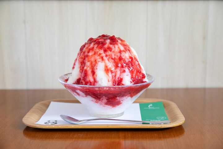 ふわふわなレアチーズケーキみたいなかき氷を♪「銀座のジンジャー 銀座本店」へ