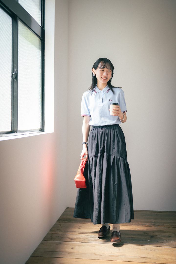 夏気分を上げる“ポロシャツ”コーデ5選。幅広く着こなせてヘビロテ確実！【FUDGE FRIEND おしゃれさんの毎日コーディネート】
