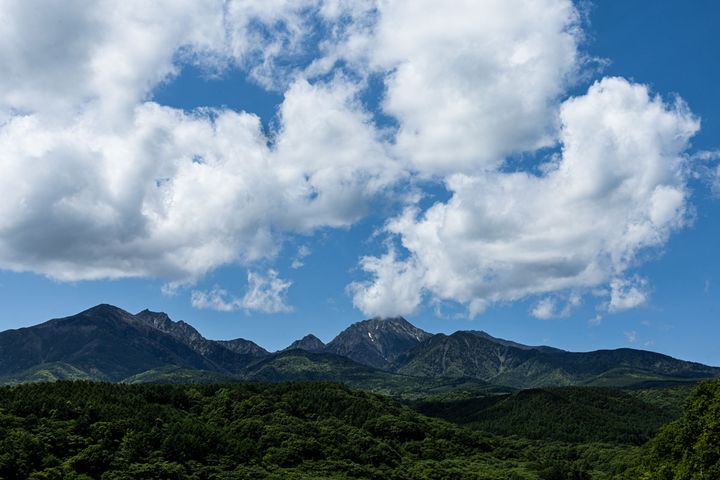 八ヶ岳の山々
