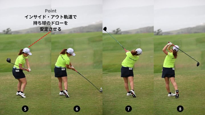 たった1試合で“約1.9億円”を獲得！古江彩佳のスイングを解説