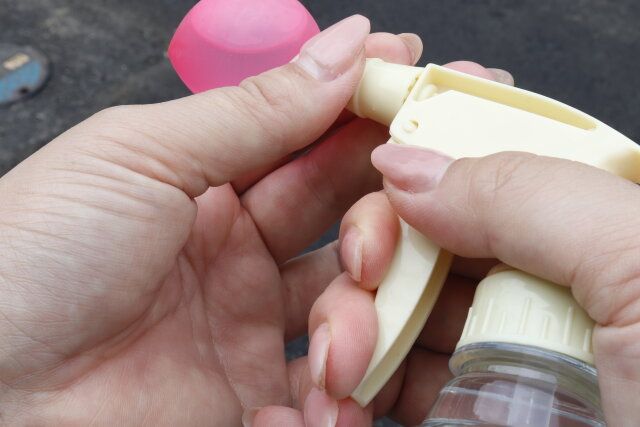 ダイソー 水風船作りポンプ 使用方法
