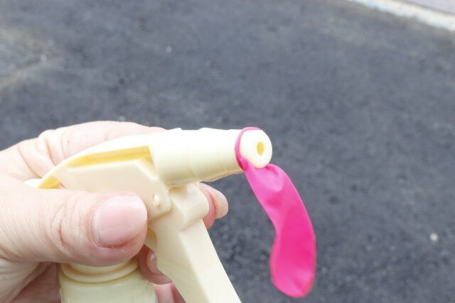 ダイソー 水風船作りポンプ 失敗例
