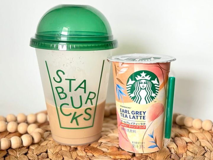 チルドカップ「スターバックス® アールグレイティーラテ with ピーチパンナコッタ」