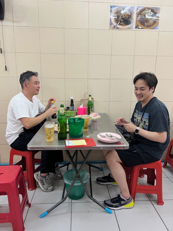 竹村卓さんとand recipeの山田英季さん