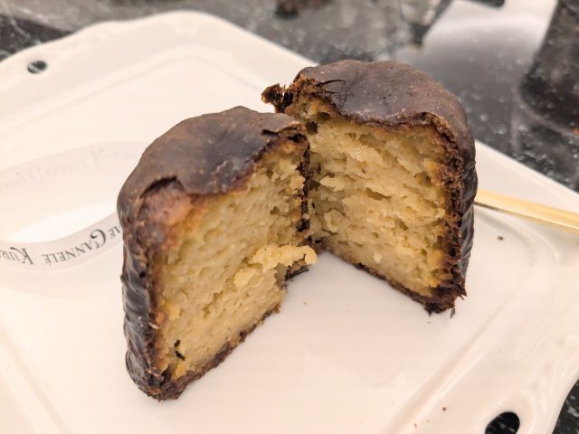 グランカヌレ＆桃のパフェ