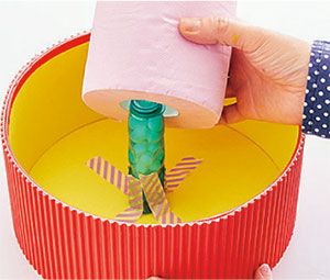 トイレットペーパーで簡単工作「わたあめ」づくり！ おうちで夏祭りを楽しもう♪の画像5