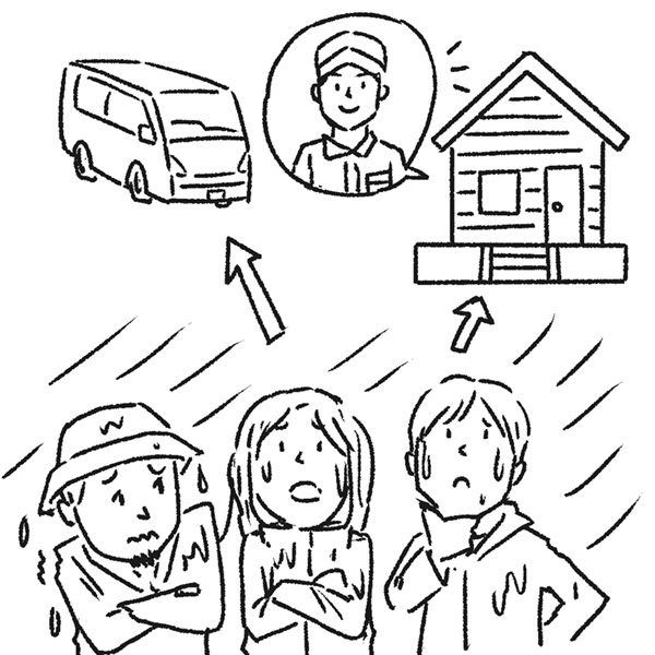 ベテランキャンパーがやっている”雨キャンプの対策術”が凄すぎた…！