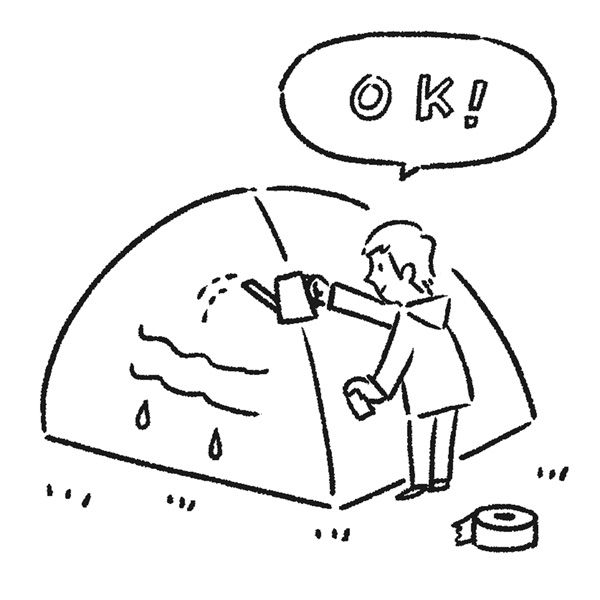 ベテランキャンパーがやっている”雨キャンプの対策術”が凄すぎた…！