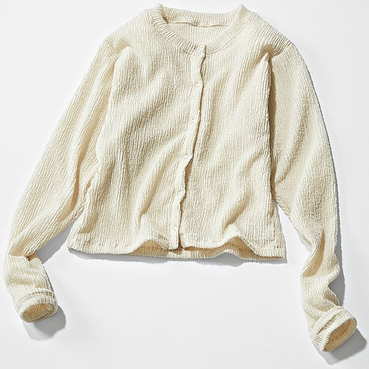 オーシャンパシフィックと金子綾さんコラボのUVカットカーディガン