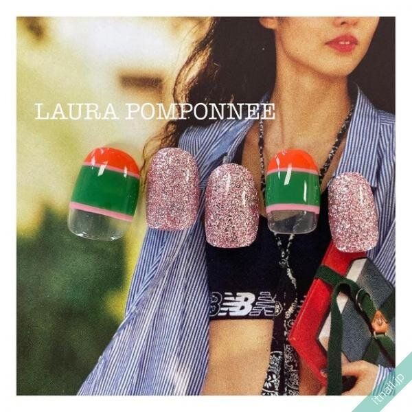 LAURA POMPONNEEが投稿したネイルデザイン [photoid:I0116180] via Itnail Design (737122)