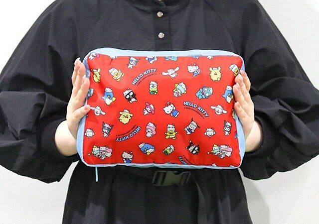 宝島社ハローキティ付録ビッグポーチ