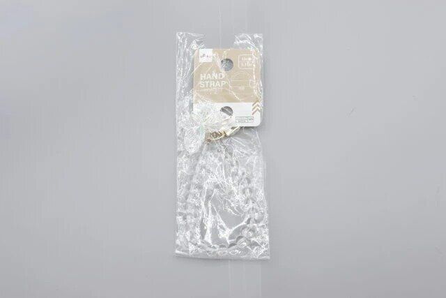 ダイソー キーホルダー まとめ ハンドストラップ（熊、蝶） パッケージ