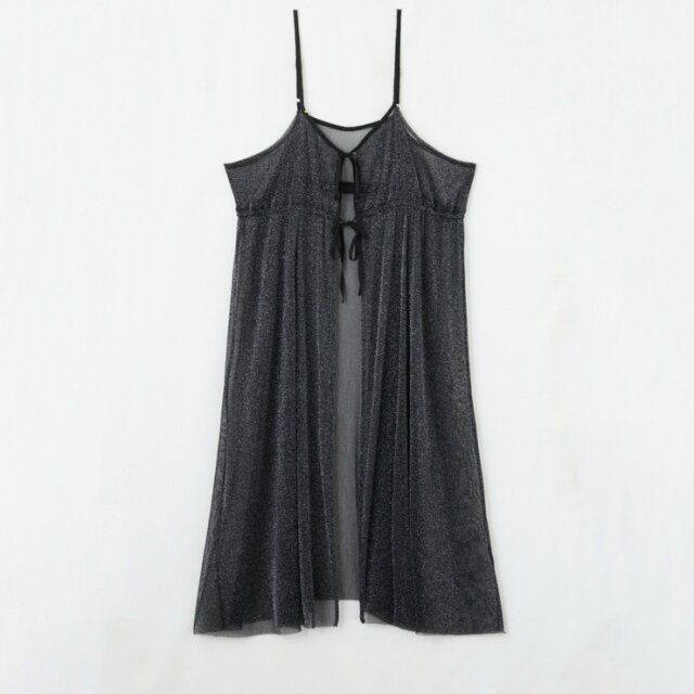 2024夏しまむらレディースラメチュールキャミソールワンピース