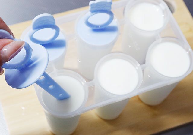 100均ダイソーの手作りアイスキャンディーメーカー6