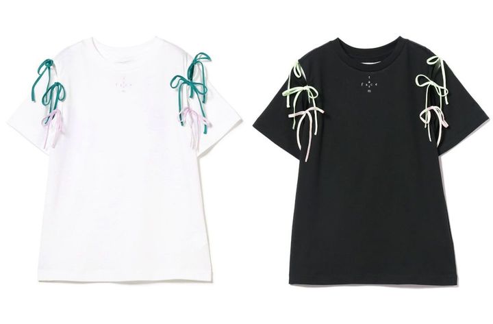 画像: 「別注 Ribbon Tシャツ」各￥17,600ともに【ファセッタズム×レイ ビームス】 出典：レイ ビームス