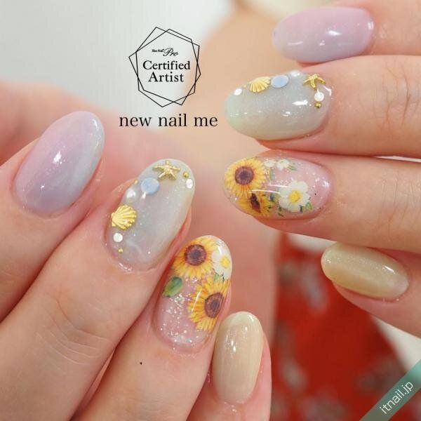 new nail meが投稿したネイルデザイン [photoid:I0102743] via Itnail Design (737116)