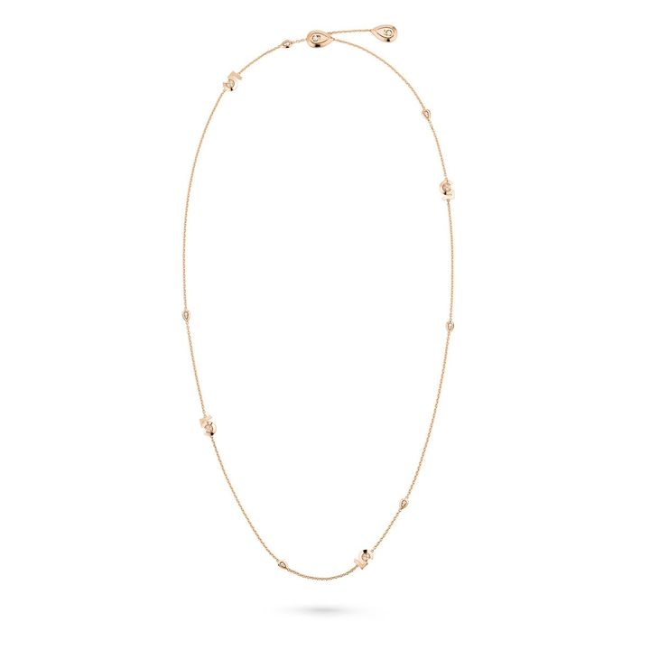 「コレクション N°5」ネックレス（ベージュゴールド×ダイヤモンド）￥4,620,000