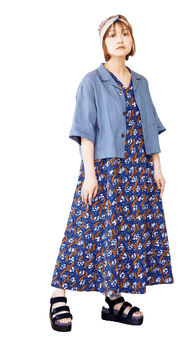 夏の自分的ヒットはショート丈のシャツ