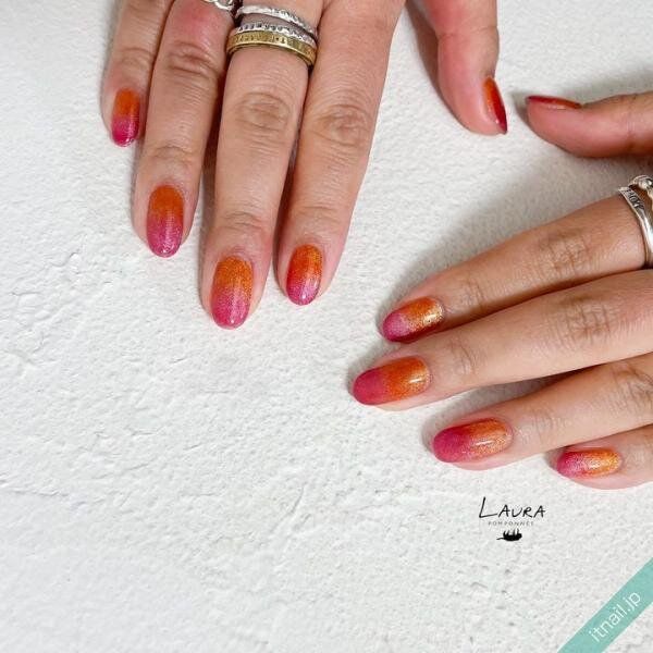 LAURA POMPONNEEが投稿したネイルデザイン [photoid:I0128898] via Itnail Design (737147)