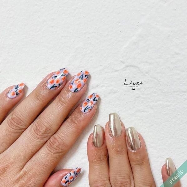 LAURA POMPONNEEが投稿したネイルデザイン [photoid:I0128956] via Itnail Design (737144)