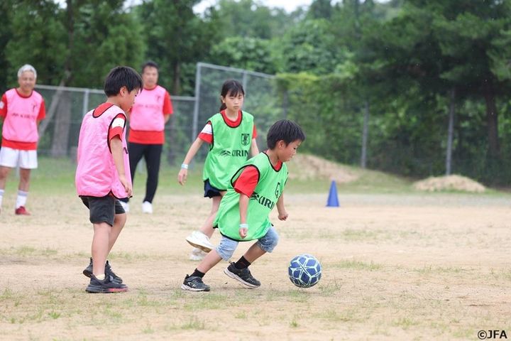 『JFA・キリン ビッグスマイルフィールドin珠洲市』開催！サプライズ参加の森保一監督「笑顔を共有できたことが…」