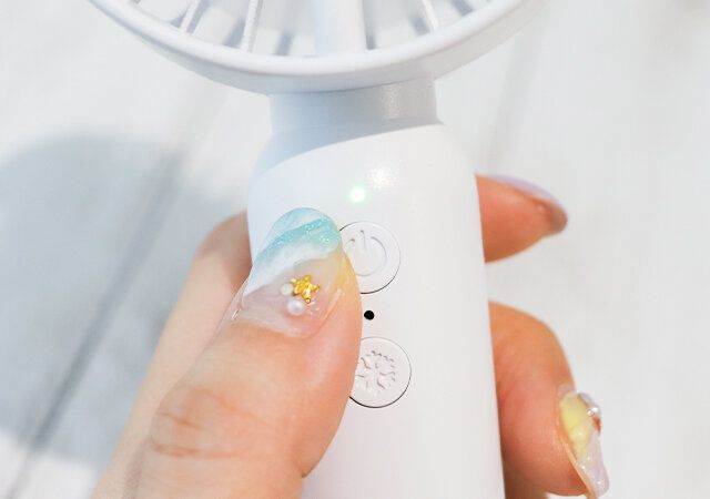 宝島社mozの冷却プレート付きハンディファンの付録8