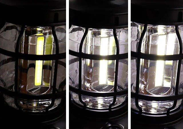 ダイソー 36COBランタンBIG 明るさ 調整