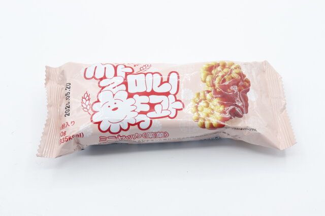 ダイソー ミニヤッカシナモン味 パッケージ