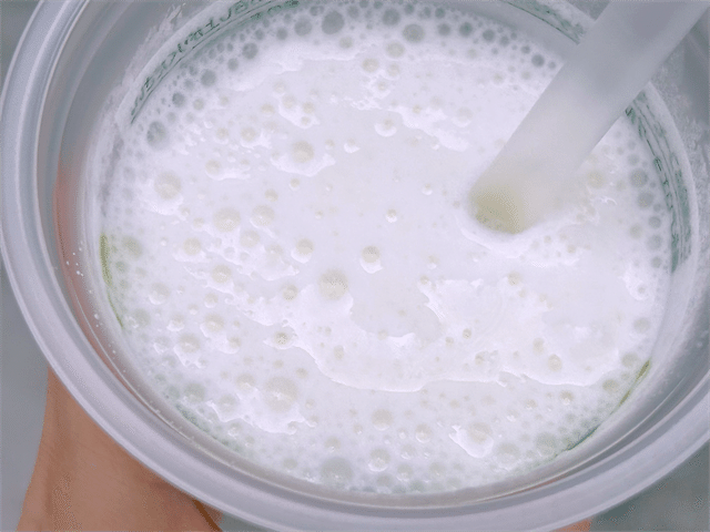 アロエヨーグルト味バー 中身