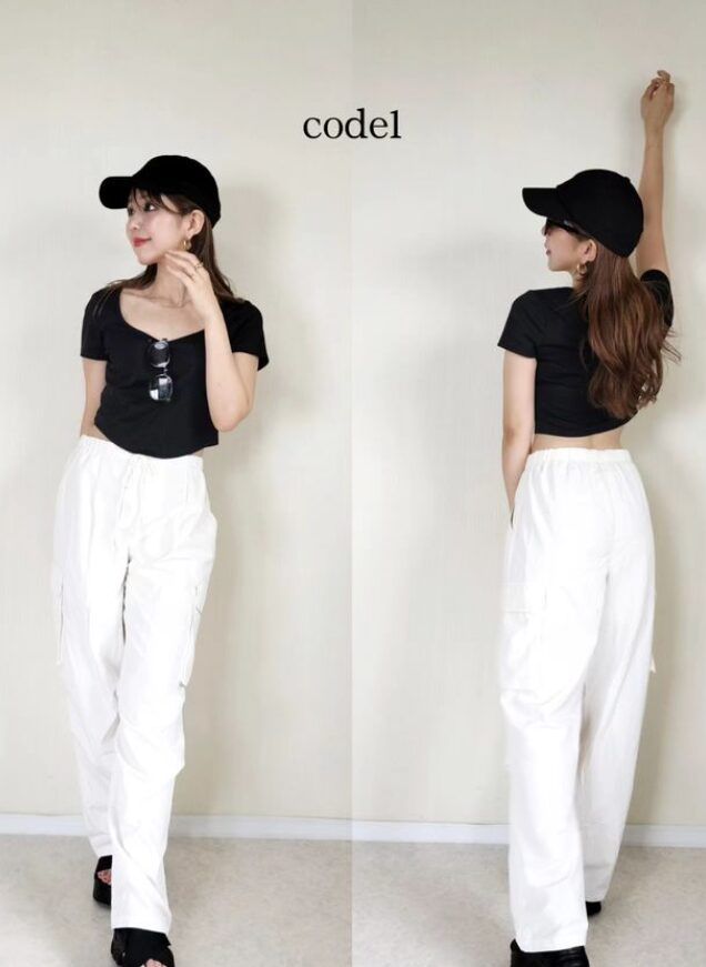 パラシュートカーゴパンツ